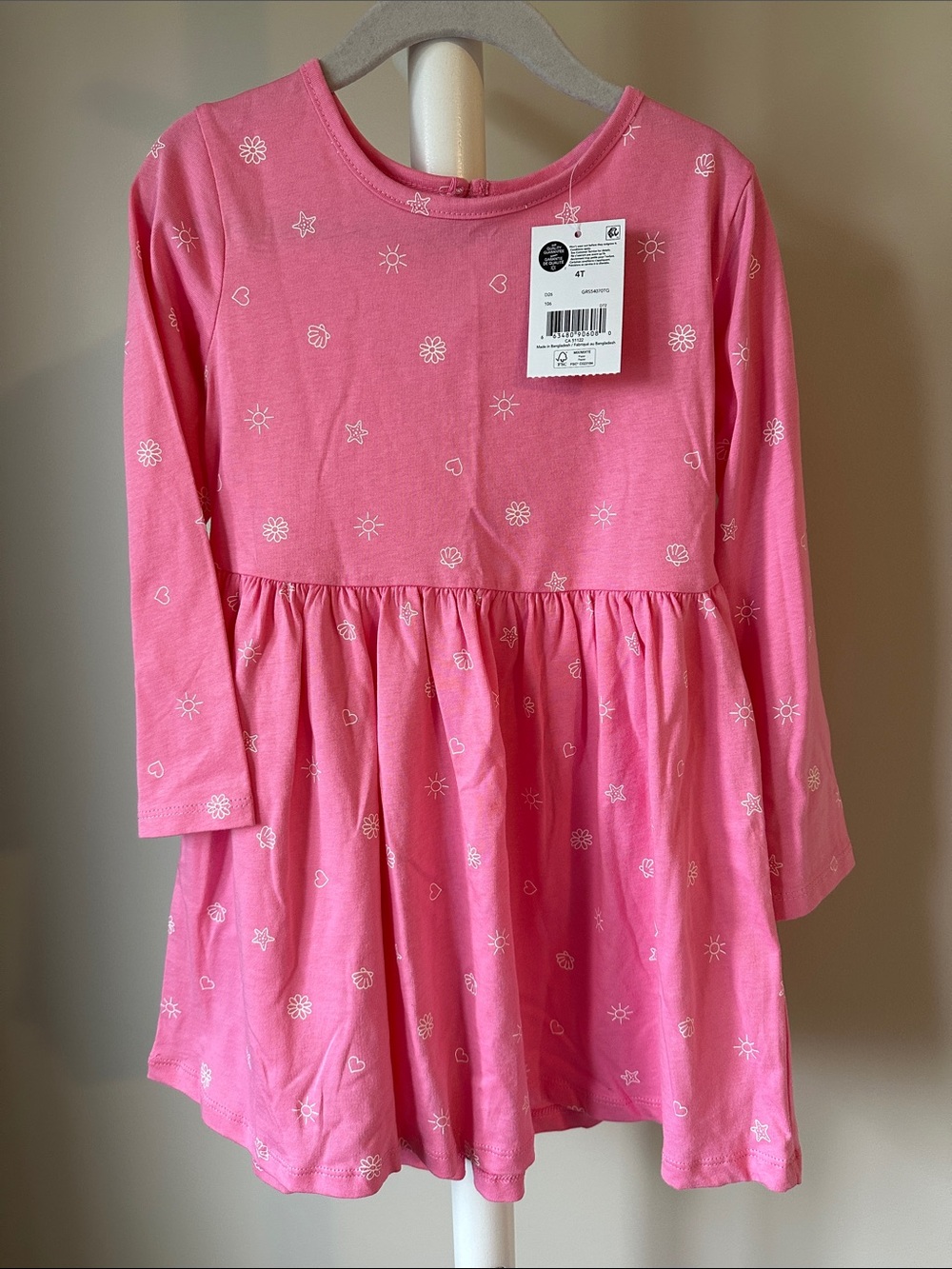 ✨NEW George Long Sleeve Dress 4T